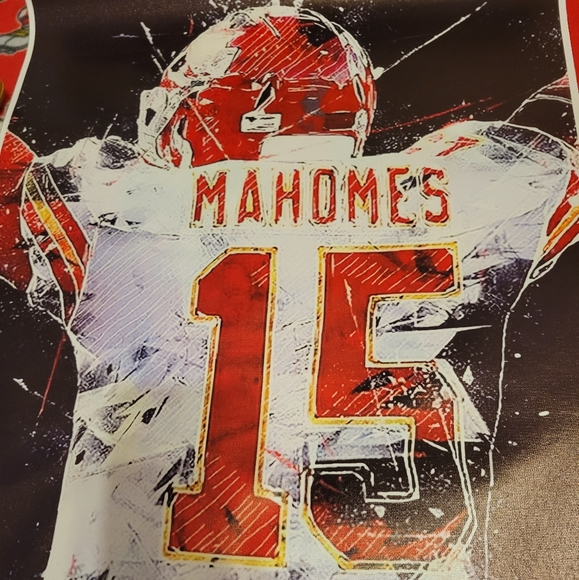 KC Chiefs Patrick Mahomes Canvas Wall Art (16x24) - Picture 2 of 5